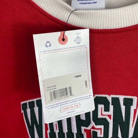 Champion Whipsnakes Maryland PLL Womens Crewneck Sweatshirt NWT - Picture 5 of 7